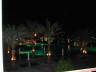 Abends am Pool